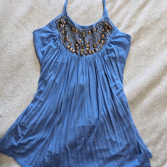 BCX small blue halter top - Picture 9 of 12